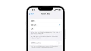 How To Turn off 5G on iPhone